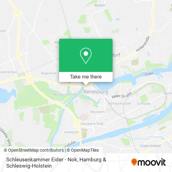 Карта Schleusenkammer Eider - Nok