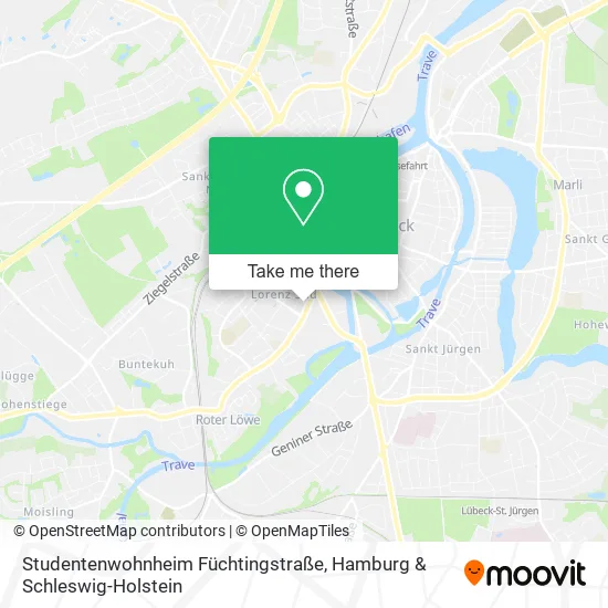 Studentenwohnheim Füchtingstraße map
