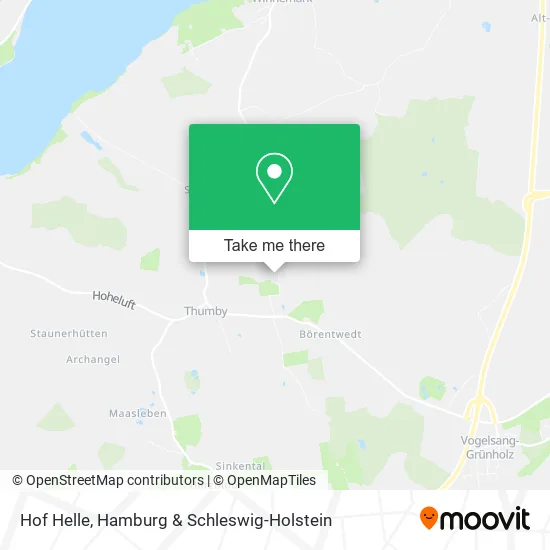 Карта Hof Helle