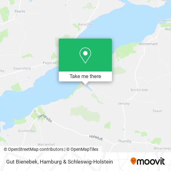 Карта Gut Bienebek