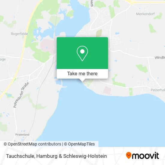 Карта Tauchschule