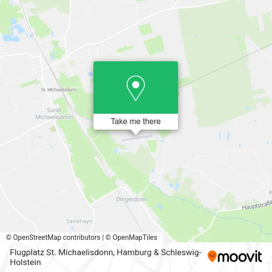 Карта Flugplatz St. Michaelisdonn