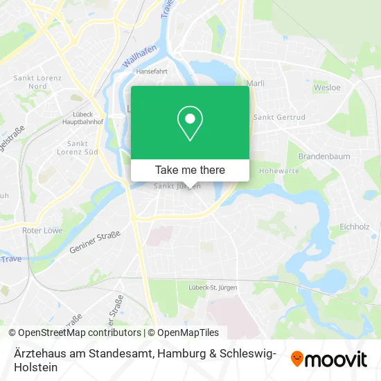 Карта Ärztehaus am Standesamt