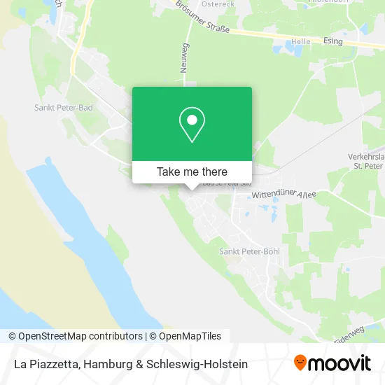 Карта La Piazzetta