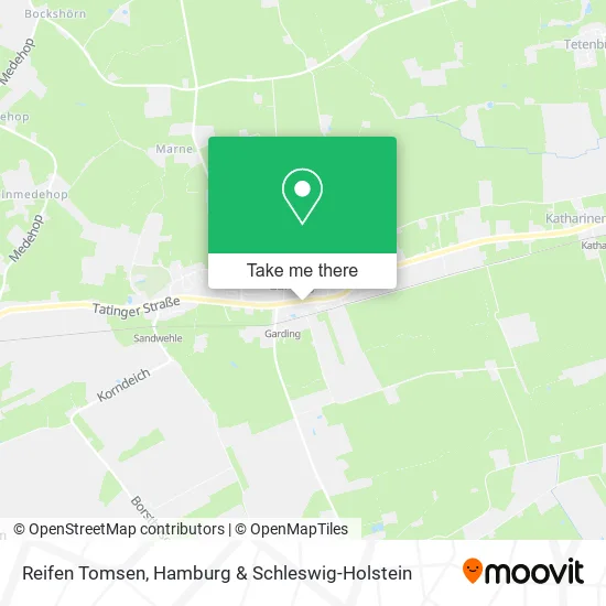 Карта Reifen Tomsen