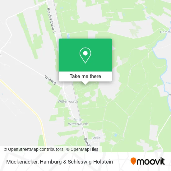 Карта Mückenacker