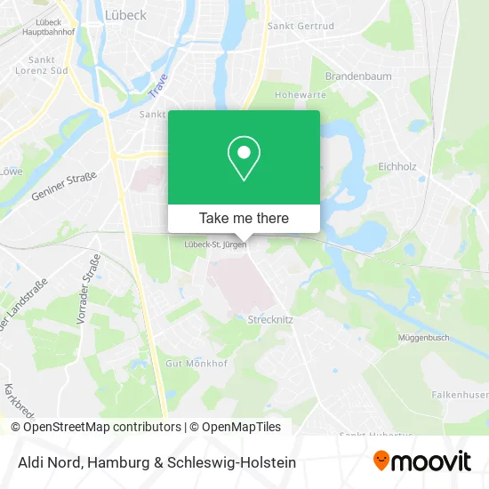 Карта Aldi Nord