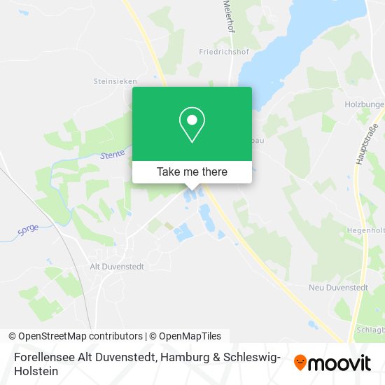 Forellensee Alt Duvenstedt map