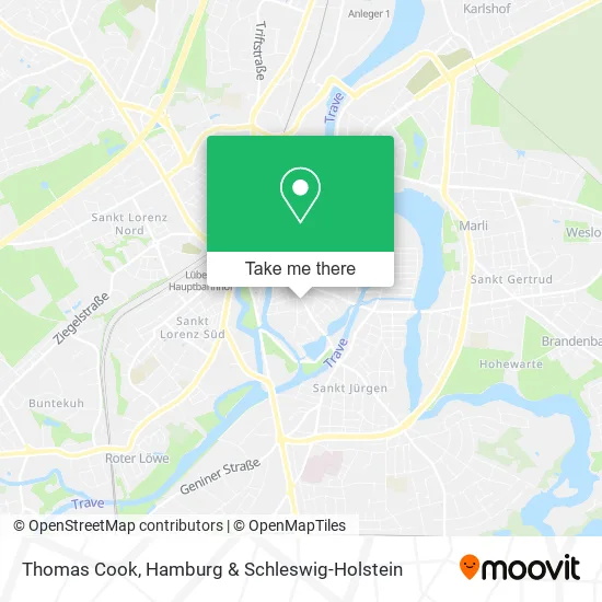 Карта Thomas Cook