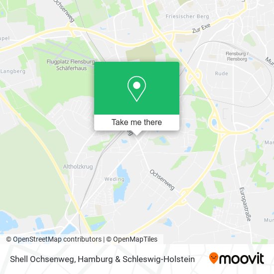 Shell Ochsenweg map