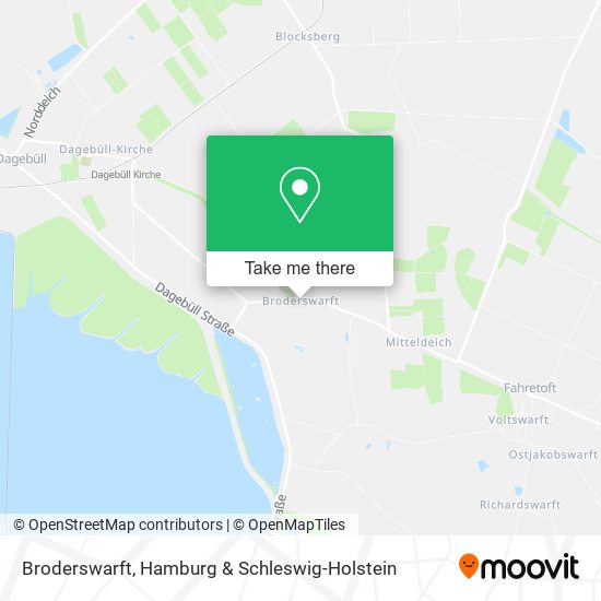 Broderswarft map