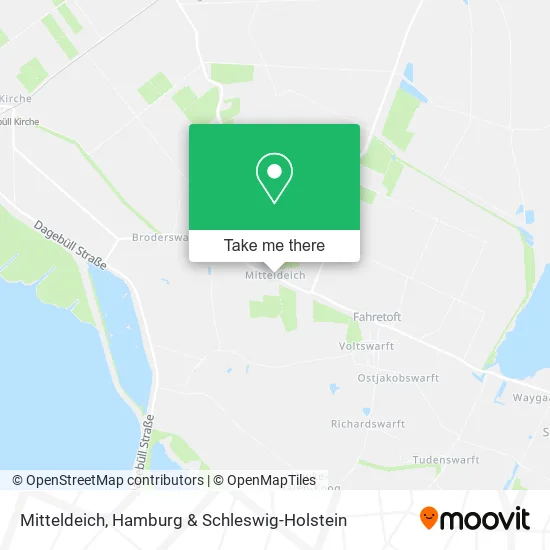 Карта Mitteldeich