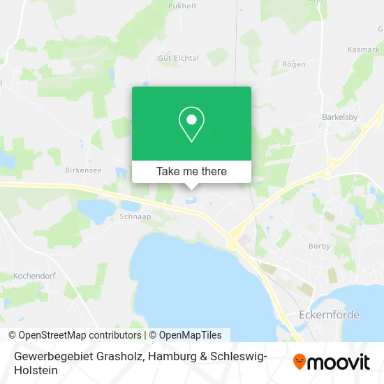 Карта Gewerbegebiet Grasholz