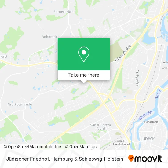 Карта Jüdischer Friedhof