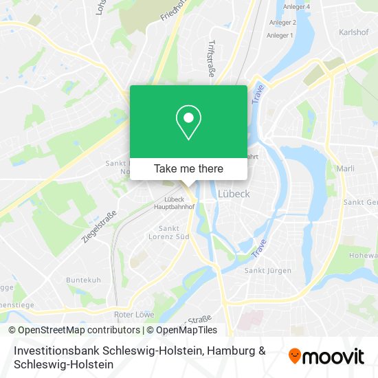 Investitionsbank Schleswig-Holstein map