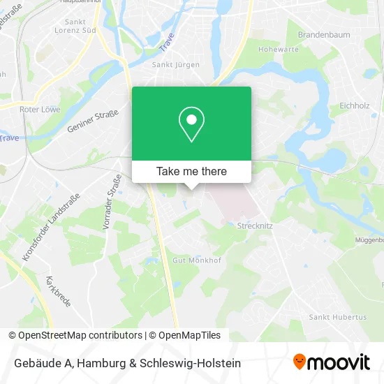 Карта Gebäude A