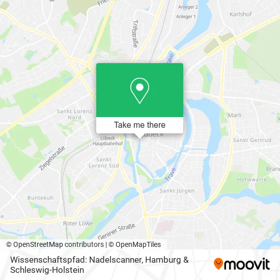 Карта Wissenschaftspfad: Nadelscanner