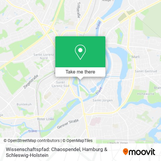 Карта Wissenschaftspfad: Chaospendel