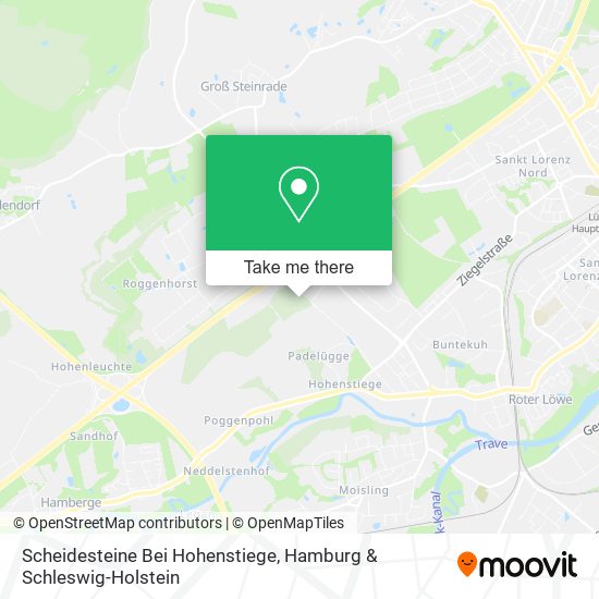 Scheidesteine Bei Hohenstiege map