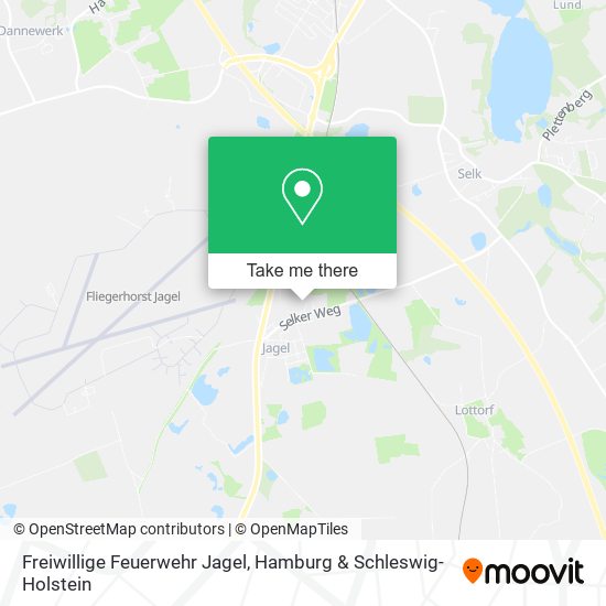 Freiwillige Feuerwehr Jagel map