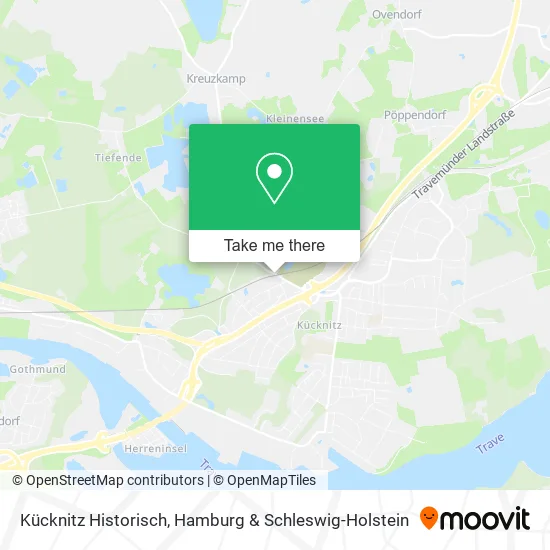 Карта Kücknitz Historisch