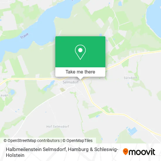 Карта Halbmeilenstein Selmsdorf