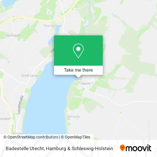Карта Badestelle Utecht