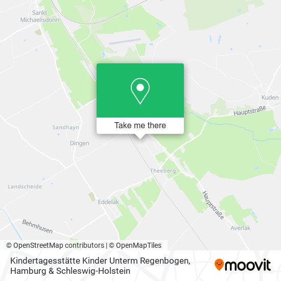 Kindertagesstätte Kinder Unterm Regenbogen map