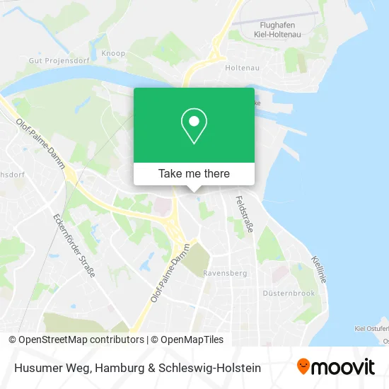 Карта Husumer Weg