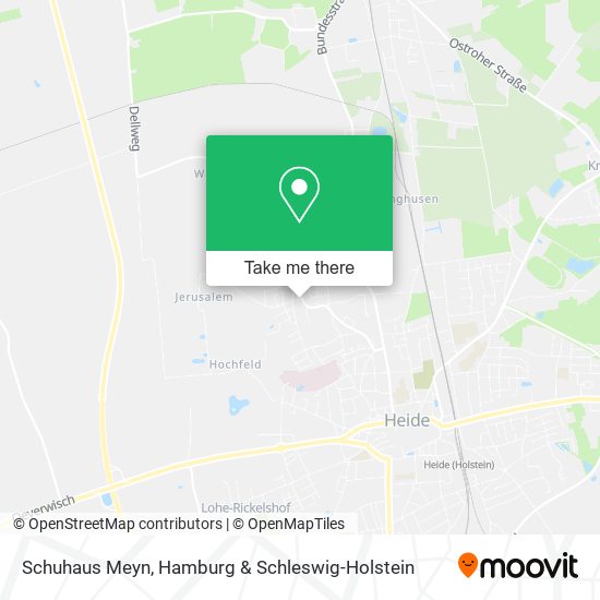 Schuhaus Meyn map