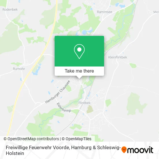 Карта Freiwillige Feuerwehr Voorde