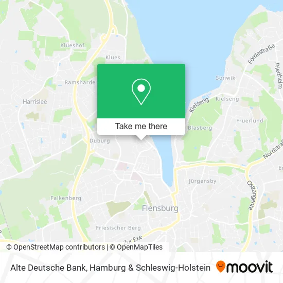 Карта Alte Deutsche Bank