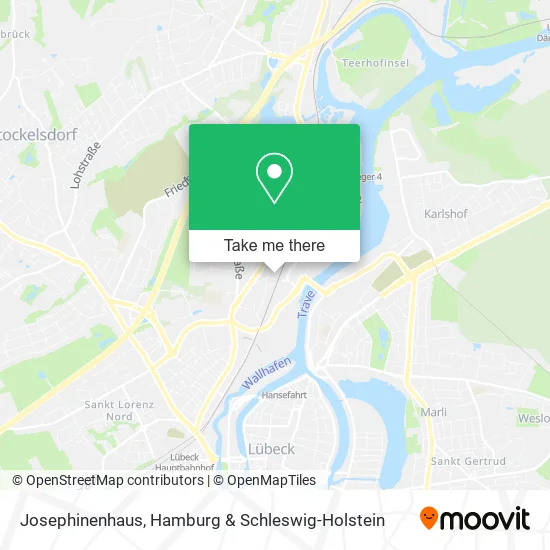 Карта Josephinenhaus