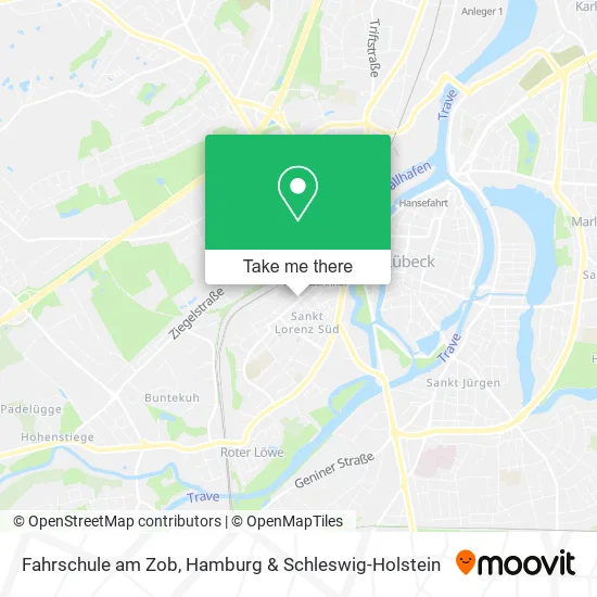 Карта Fahrschule am Zob