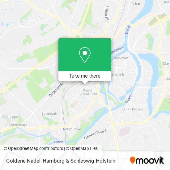 Карта Goldene Nadel