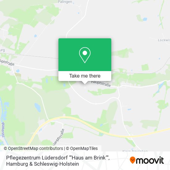 Pflegezentrum Lüdersdorf ""Haus am Brink"" map