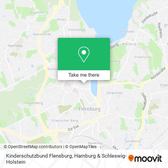 Kinderschutzbund Flensburg map