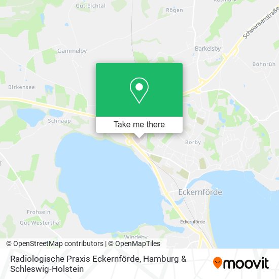 Radiologische Praxis Eckernförde map