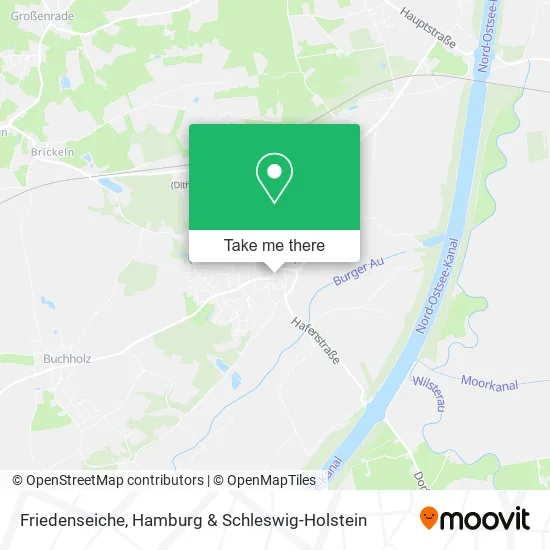 Карта Friedenseiche