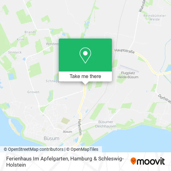 Карта Ferienhaus Im Apfelgarten