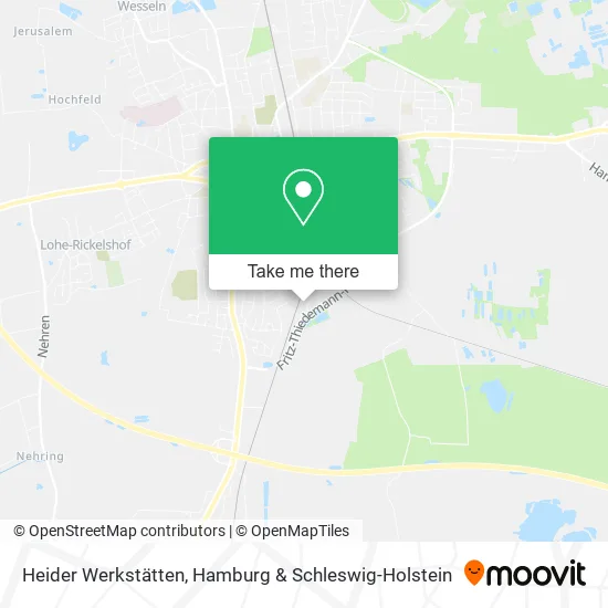 Карта Heider Werkstätten