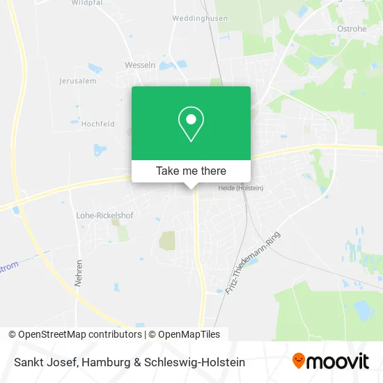 Карта Sankt Josef