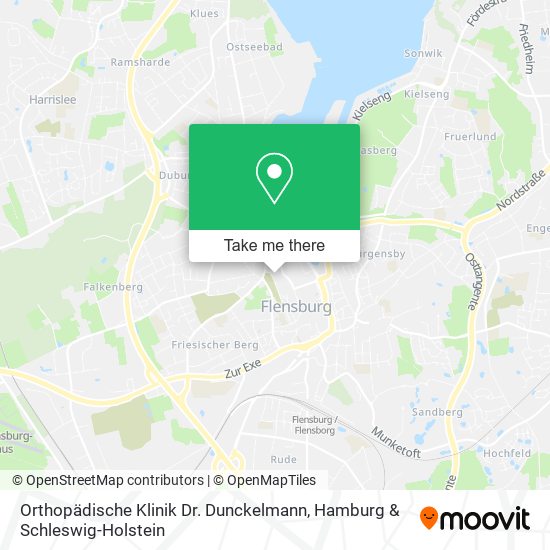 Orthopädische Klinik Dr. Dunckelmann map