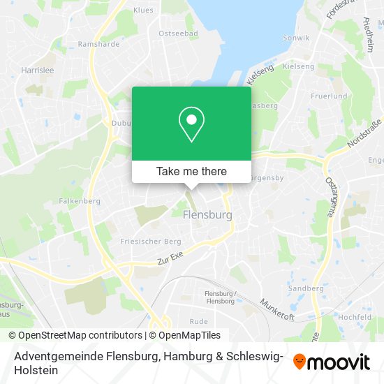 Adventgemeinde Flensburg map