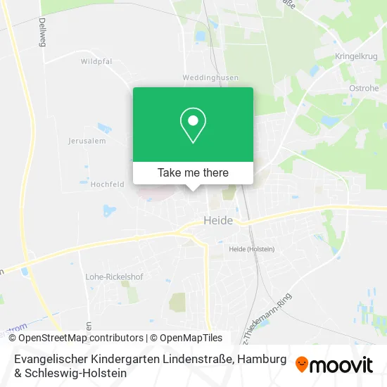 Карта Evangelischer Kindergarten Lindenstraße