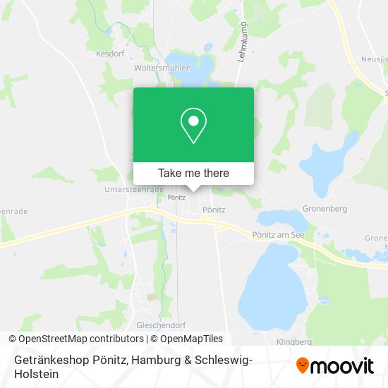 Getränkeshop Pönitz map