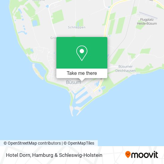 Hotel Dorn map