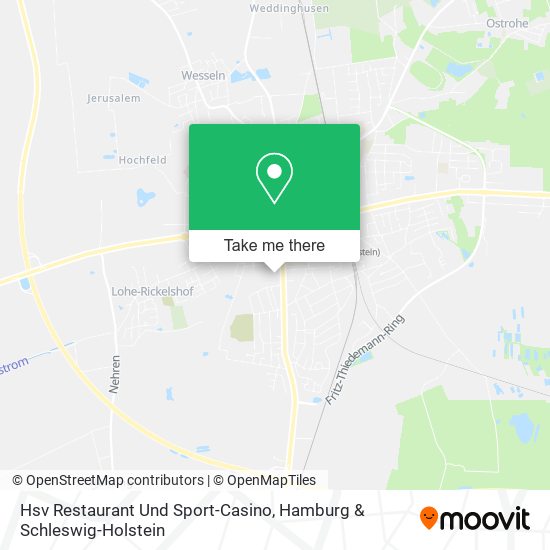 Hsv Restaurant Und Sport-Casino map
