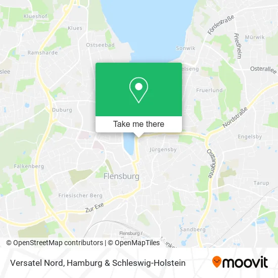 Карта Versatel Nord