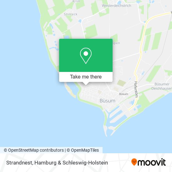 Strandnest map